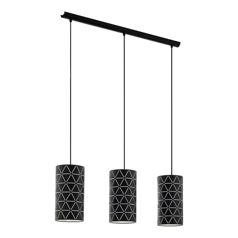 Nová Kolekce Eglo - Lustr na lanku 3xE27/40W/230V