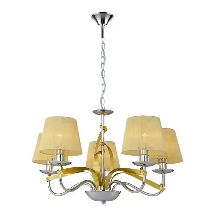 Odeslání Ihned Lustr na řetězu DIVA 5xE14/40W/230V