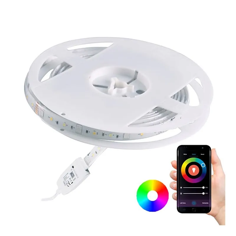 RGB LED Stmívatelný venkovní pásek Wi-Fi LED/8W IP65 2 m Tuya Cenově Výhodný