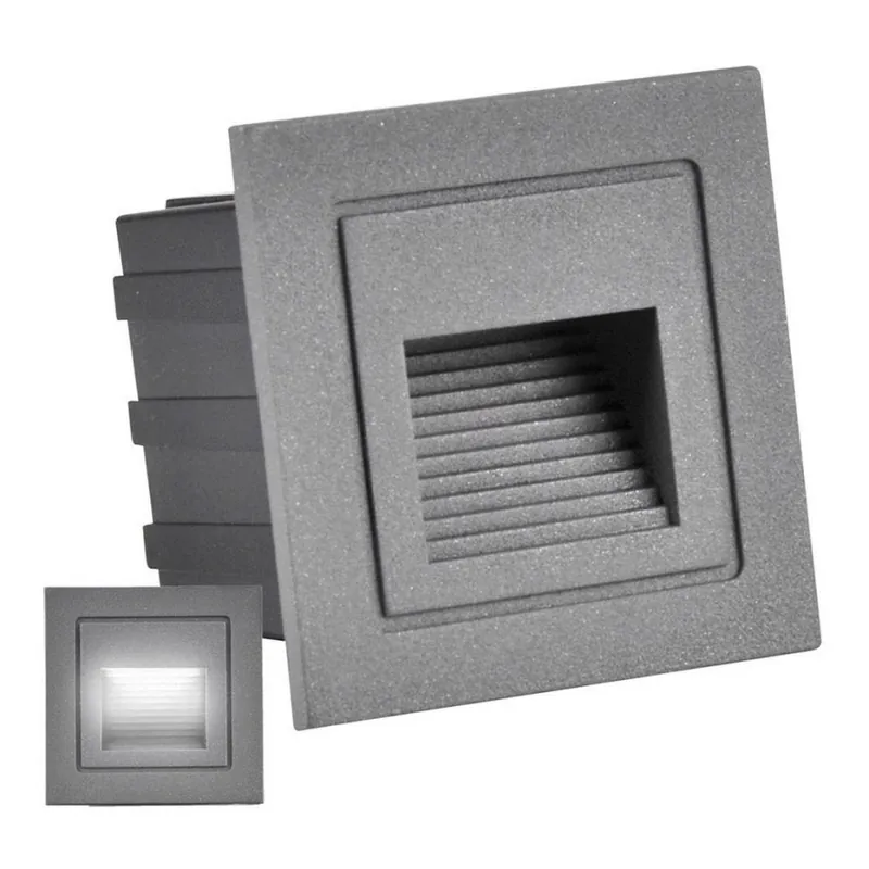 LED Venkovní schodišťové svítidlo Q6 LED/3W/230V IP44 Autentický