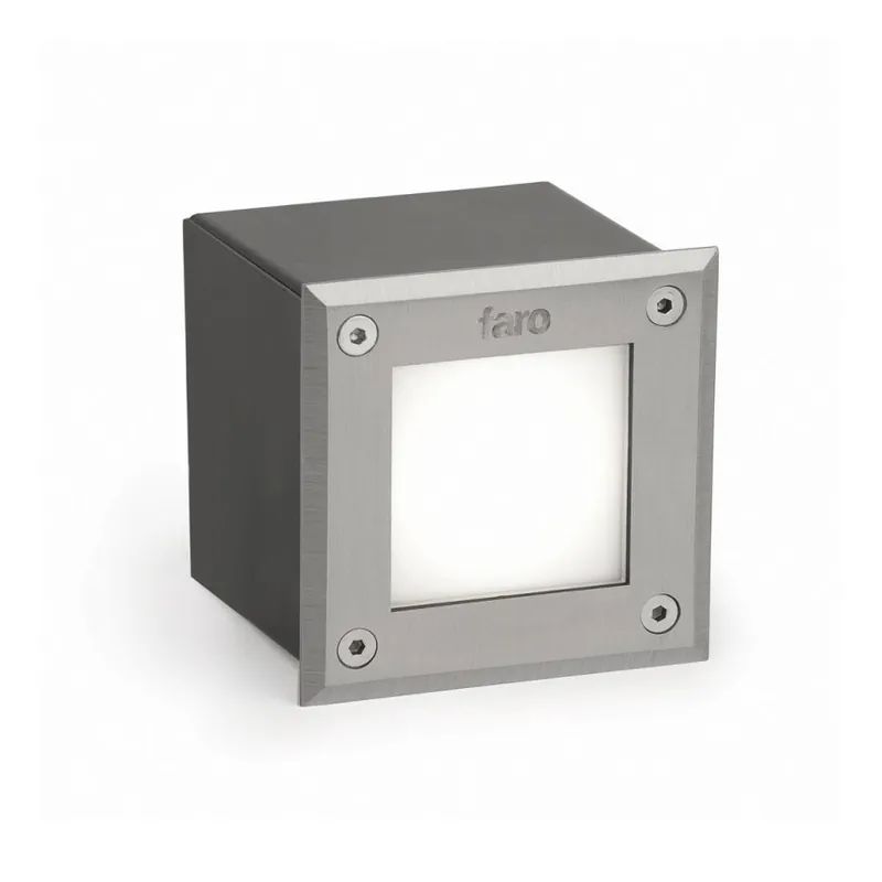 FARO 71499N - LED Venkovní nájezdové svítidlo LED-18 LED/3W/230V IK08 IP67 Cenová Bomba