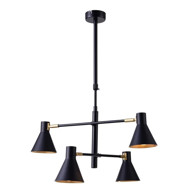 Lustr na tyči LESS 4xE14/40W/230V Akční Cena
