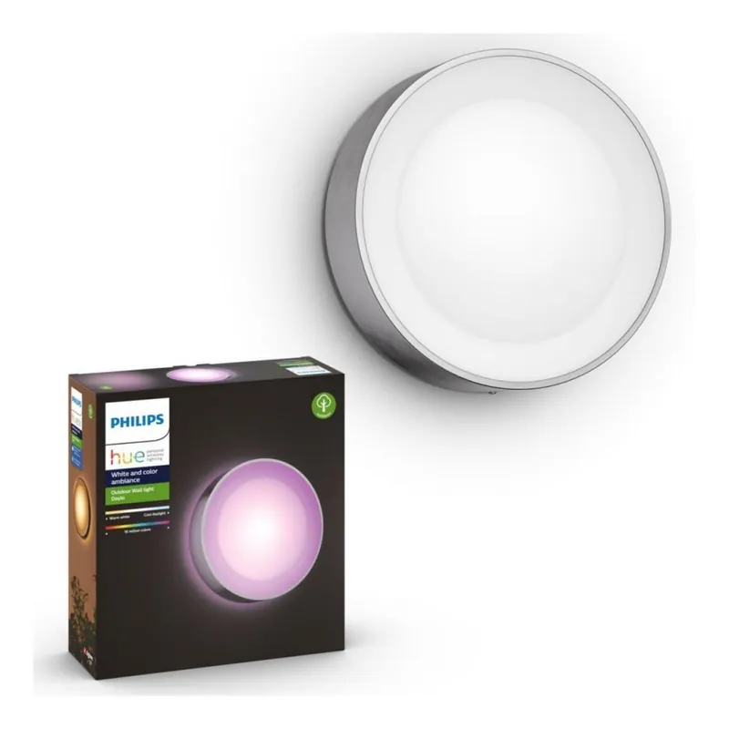 Sleva LED RGBW Stmívatelné venkovní nástěnné svítidlo Hue DAYLO LED/15W/230V 2000-6500K IP44