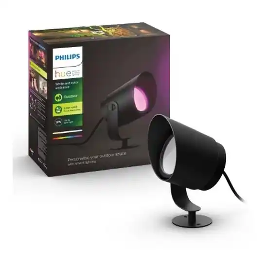 Značkový Philips - LED RGB Stmívatelná venkovní lampa Hue LILY LED/15W/230V IP65
