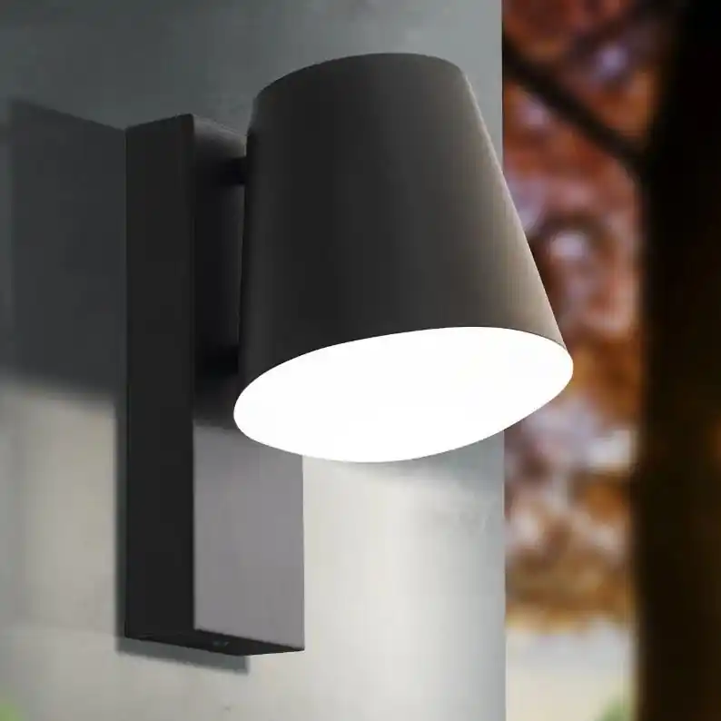 Eglo 33559 - LED Stmívatelné venkovní nástěnné svítidlo CALDIERO-C 1xE27/9W/230V IP44 Výprodej