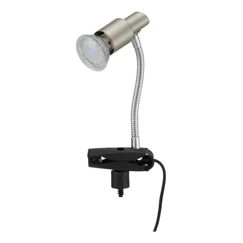 Briloner 2877-012P - LED Stolní lampa s klipem SIMPLE 1xGU10/3W/230V Dokud Zásoby Vydrží