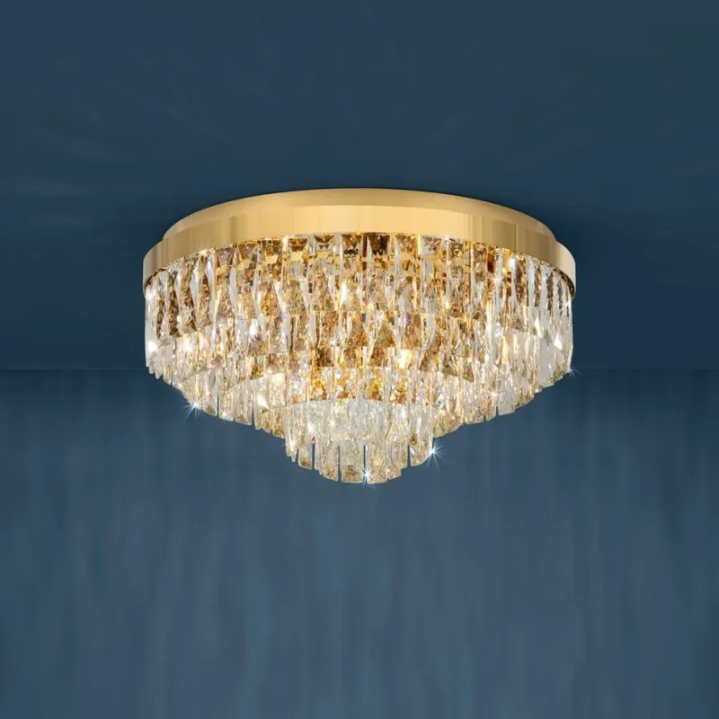 Eglo - Stropní svítidlo 11xE14/40W/230V zlatá Must-Have