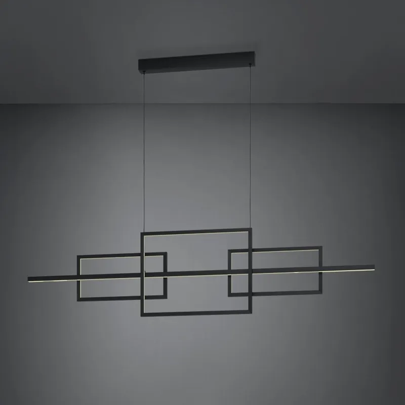 Eglo - LED Stmívatelný lustr na lanku LED/35W/230V Časově Omezené