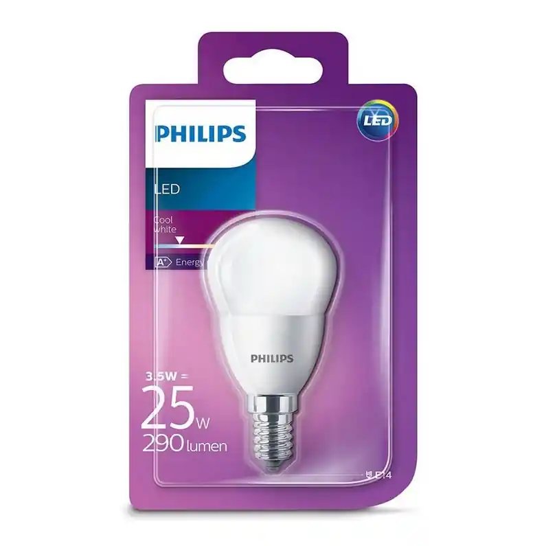 Tovární Cena LED Žárovka Philips E14/3,5W/230V 4000K
