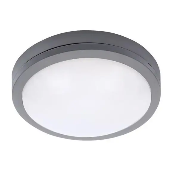 Super Cena LED Venkovní stropní svítidlo SIENA LED/20W/230V IP54 pr. 23 cm antracit