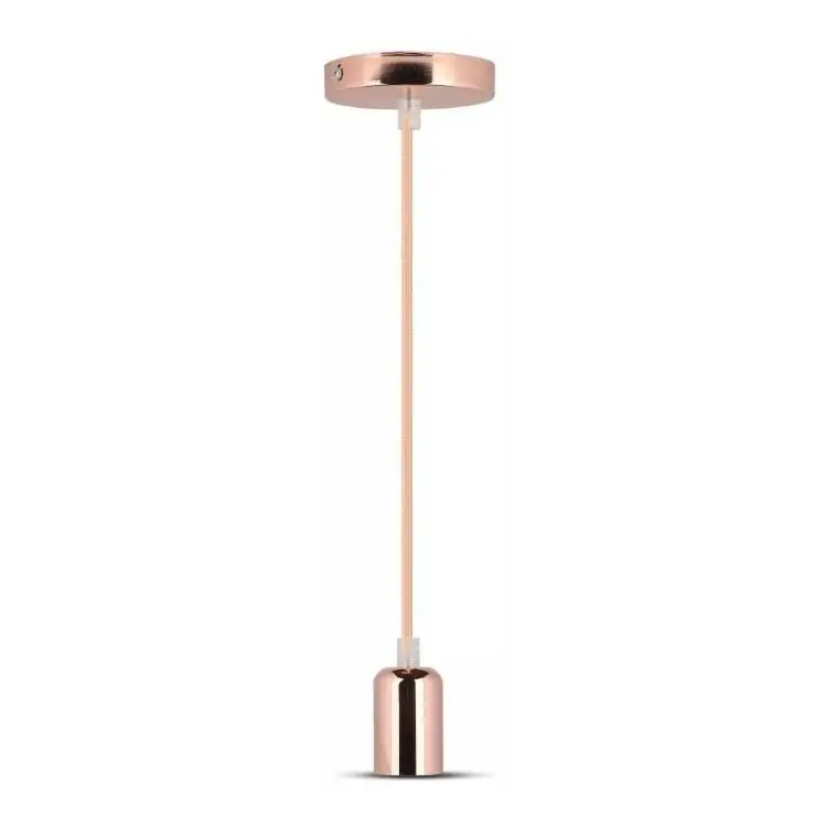 Nejlepší Volba Lustr na lanku 1xE27/60W/230V rosegold