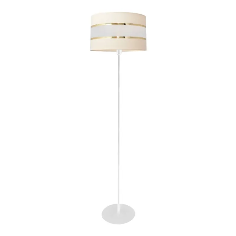 Stojací lampa HELEN 1xE27/15W/230V krémová Pouze Dnes