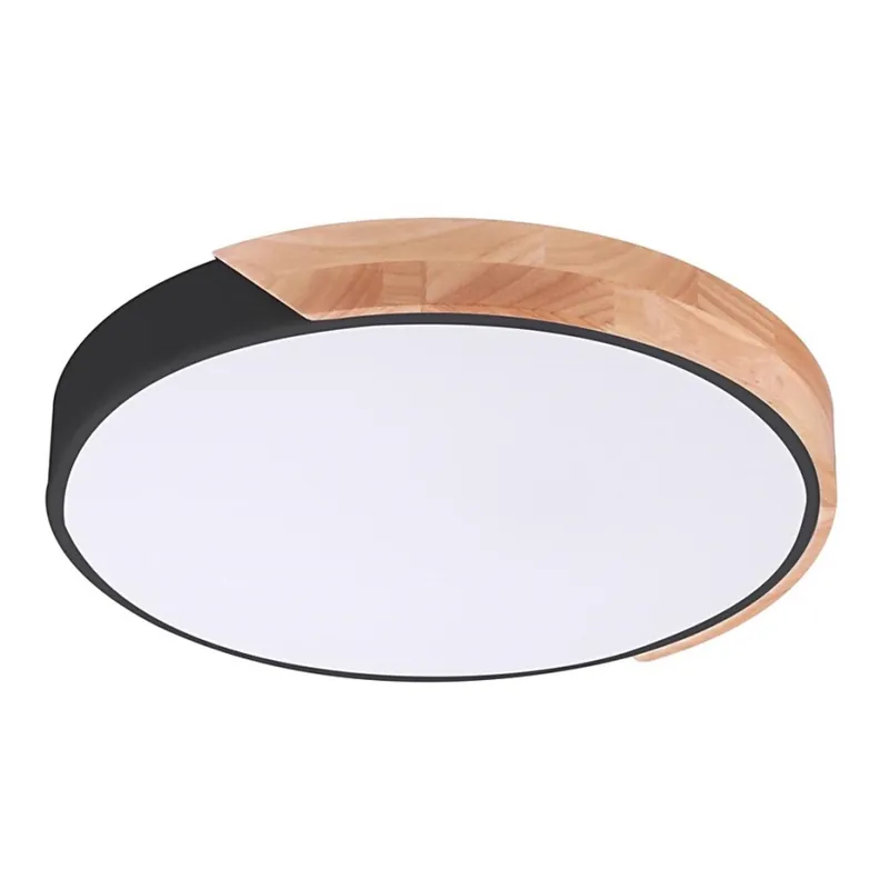 Nová Kolekce Rabalux - LED Stropní svítidlo LED/24W/230V černá/dub pr. 41,5 cm
