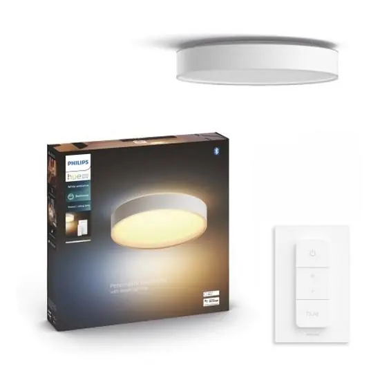 Philips - LED Stmívatelné koupelnové svítidlo Hue DEVERE LED/33,5W/230V IP44 pr. 425 mm 2200-6500K + dálkové ovládání Must-Have