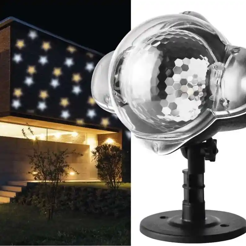Výprodej LED Vánoční venkovní projektor LED/4W/230V IP44 teplá/studená bílá