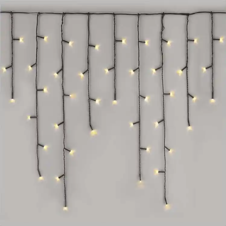 LED venkovní řetěz 200xLED/8 módů 8,6m IP44 teplá bílá Tovární Cena
