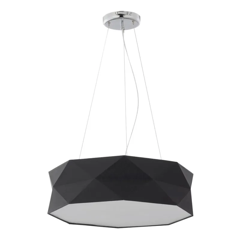 Lustr na lanku KANTOOR 1xE27/15W/230V černá Novinka