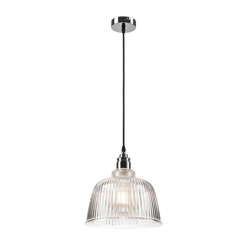 Lustr na lanku ASTA 1xE27/60W/230V lesklý chrom Aktuální