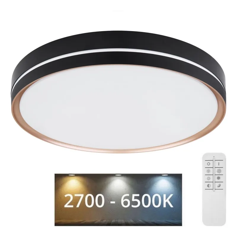 Globo - LED Stmívatelné stropní svítidlo LED/40W/230V 2700-6500K + dálkové ovládání Odeslání Ihned