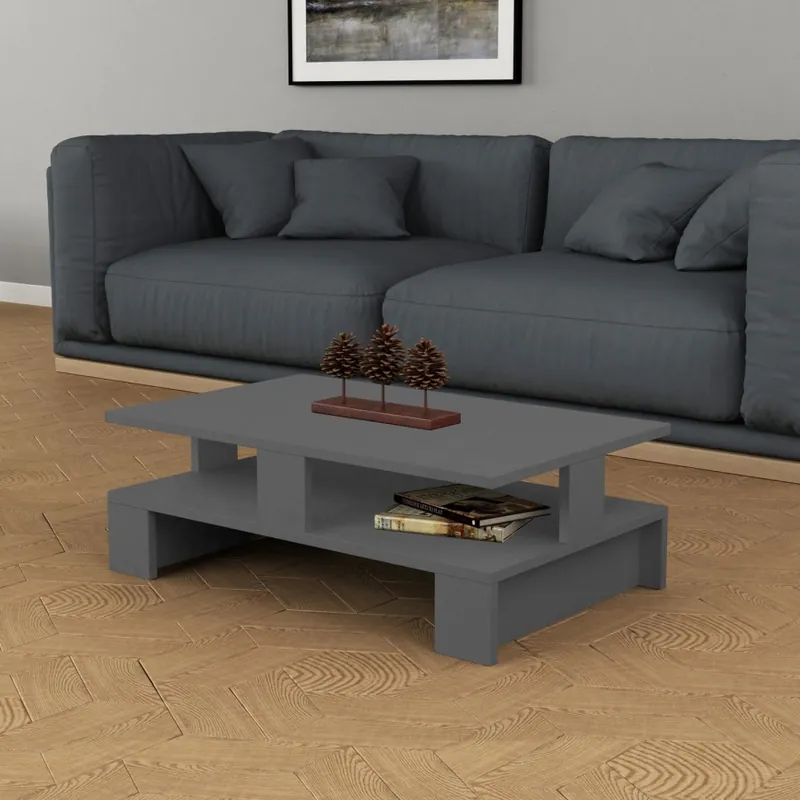 Konferenční stolek MANSU 80x50 cm černá Novinka