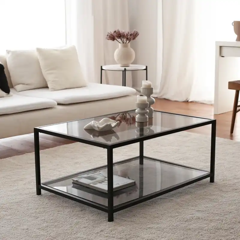 Nová Kolekce Konferenční stolek ASTROSEHPA 90x60 cm černá