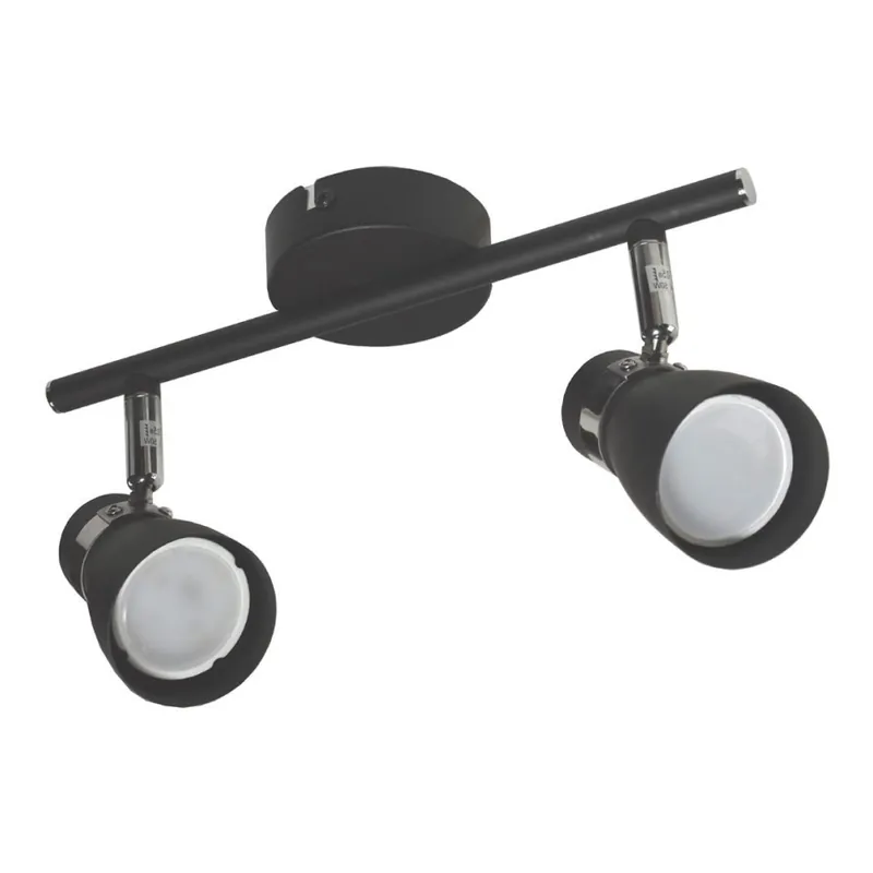 Cenová Bomba Bodové svítidlo DEZ 2xGU10/30W/230V černá