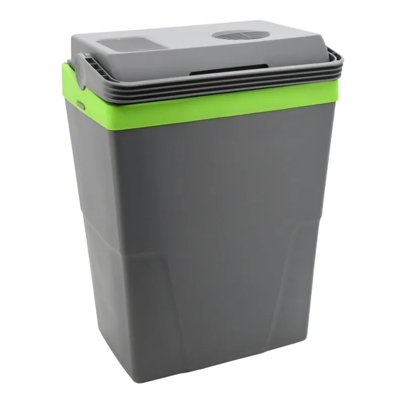 Novinka Přenosná autochladnička 22 l 55W/12V/230V šedá/zelená
