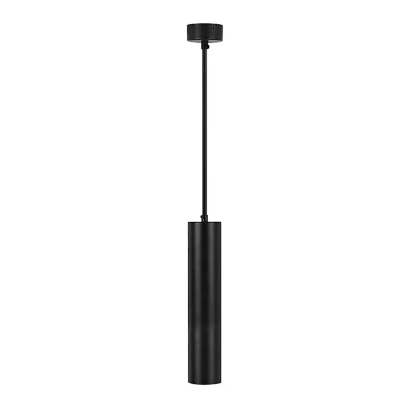 Lustr na lanku 1xGU10/35W/230V 30 cm černá Časově Omezené