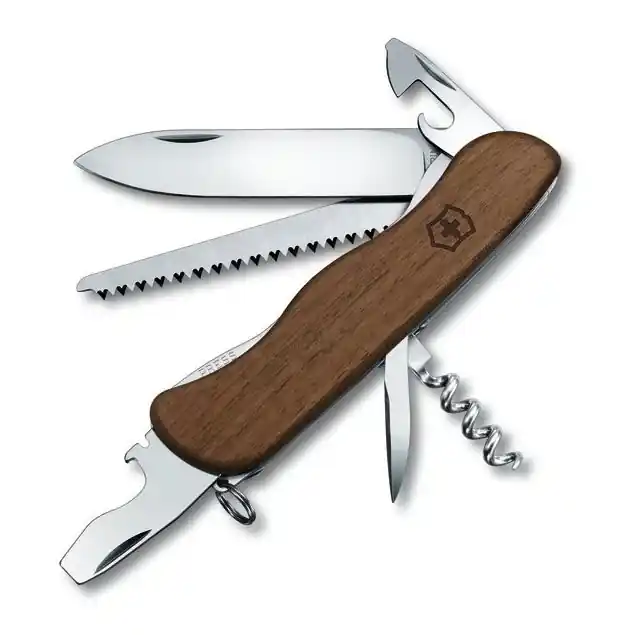 Vysoce Kvalitní Victorinox - Multifunkční kapesní nůž 11,1 cm/10 funkcí dřevo