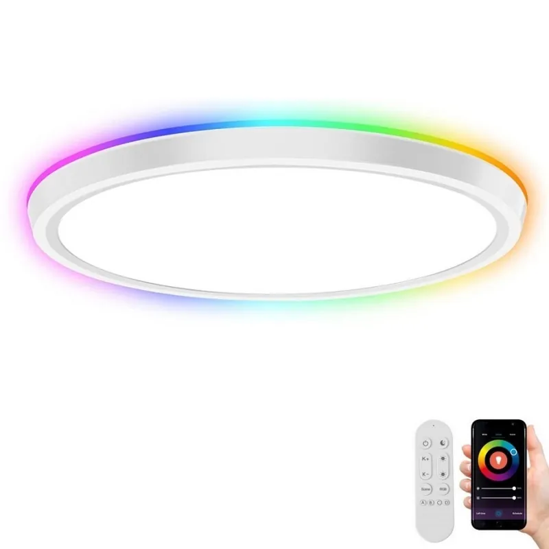 Immax NEO 07164-40 - LED RGB+CCT Stmívatelné stropní svítidlo NEO LITE TUDO LED/50W/230V Wi-Fi Tuya + dálkové ovládání Nejprodávanější