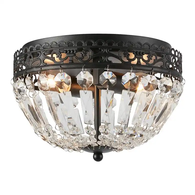 Markslöjd 108598 - Stropní svítidlo ETIENNE 2xE14/40W/230V černá Super Cena