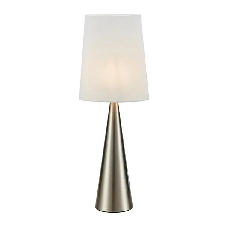 Markslöjd 108624 - Stolní lampa CONUS 1xE14/40W/230V bílá/matný chrom Finální Výprodej