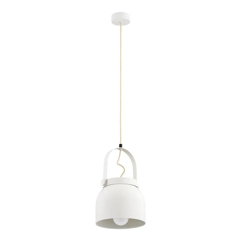 Objednat Nyní Argon 8280 - Lustr na lanku LOGAN 1xE27/15W/230V pr. 20 cm bílá