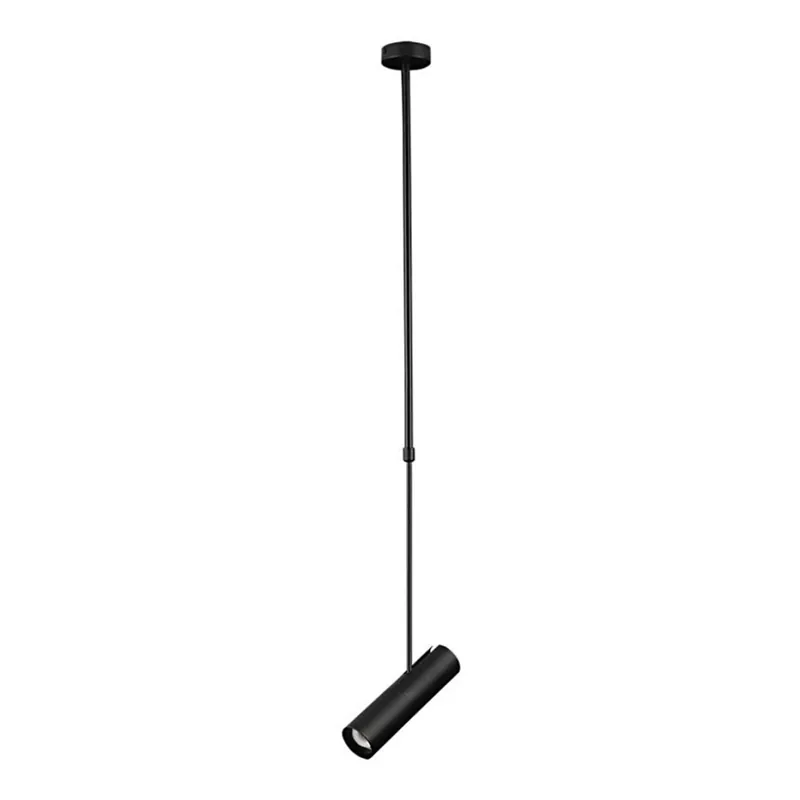 Lustr na tyči 1xGU10/35W/230V černá Finální Výprodej