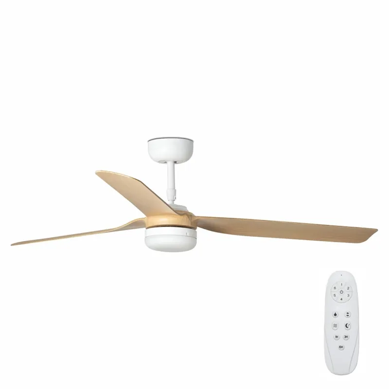 Jen Po Omezenou Doba FARO 33816-20 - LED Stropní ventilátor PUNT LED/18W/230V Wi-Fi béžová/bílá + dálkové ovládání