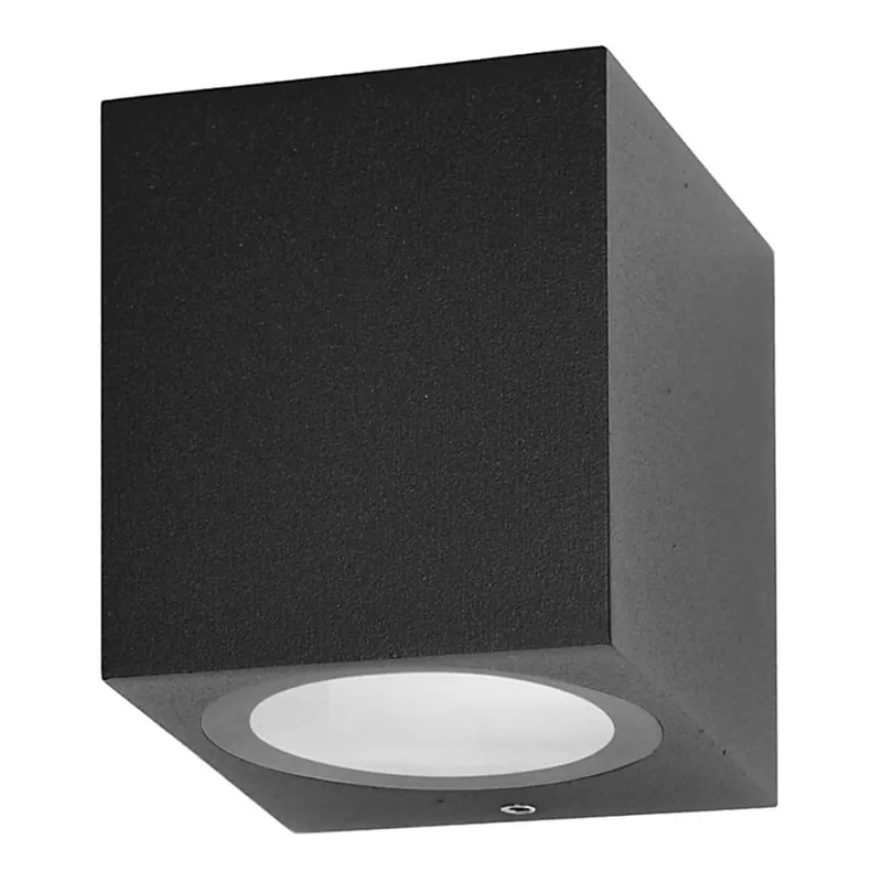 Bezpečná Platba ITALUX - Venkovní nástěnné svítidlo GENTA 1xGU10/40W/230V IP54 8 cm