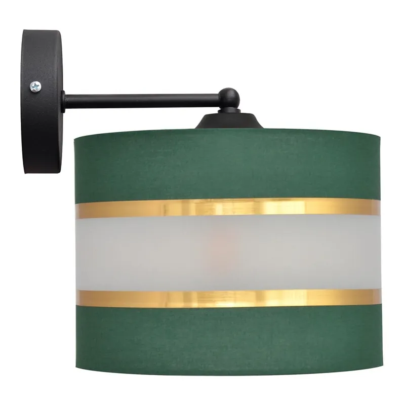 Nástěnná lampa HELEN 1xE27/15W/230V zelená/zlatá Nejlepší Cena