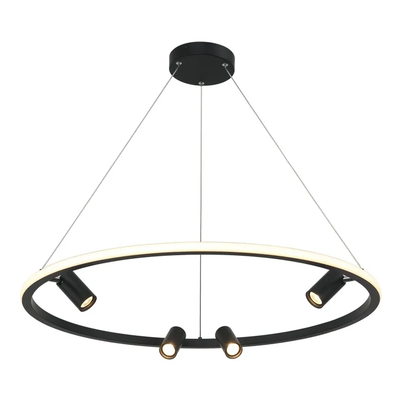 Zambelis 22013 - LED Stmívatelný lustr na lanku LED/59W/230V pr. 79 cm černá Výhodná Nabídka