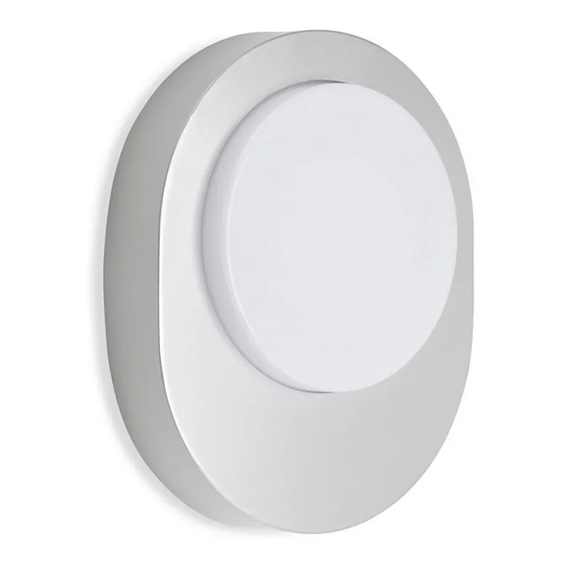 Telefunken 312004TF - LED Venkovní nástěnné svítidlo LED/8W/230V IP44 stříbrná Výhodná Nabídka