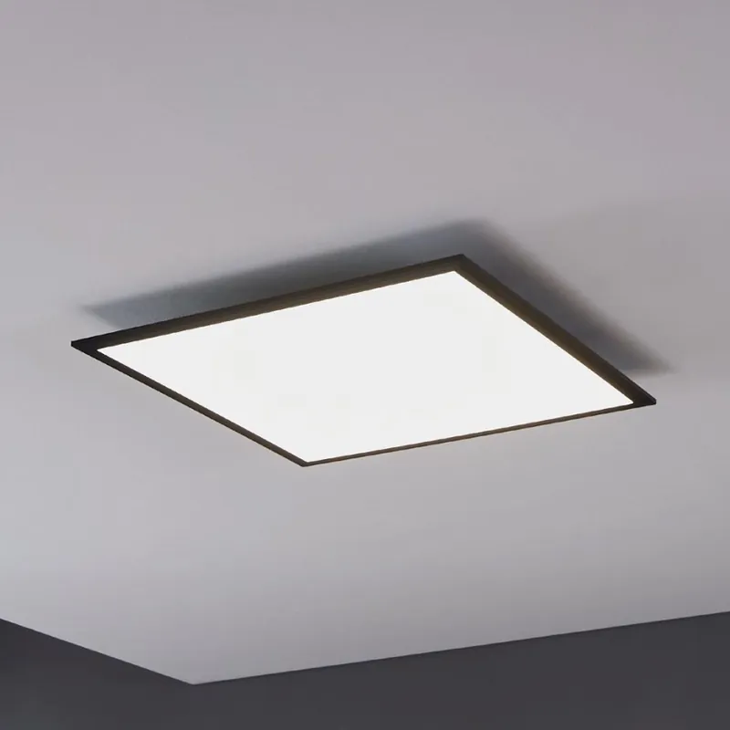 Eglo - LED Stropní svítidlo LED/33W/230V 60x60 cm černá Vysoce Kvalitní