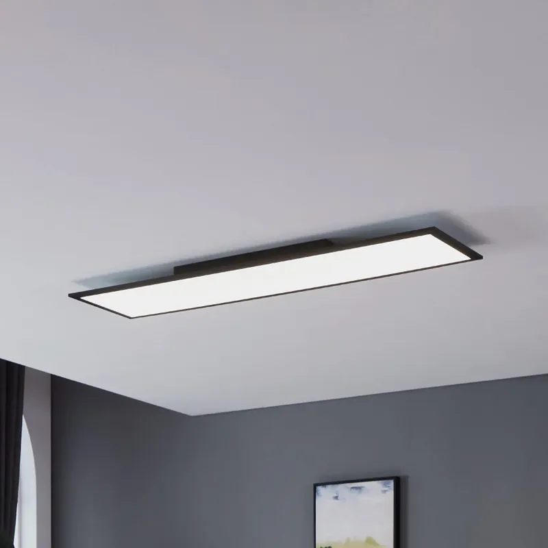 Eglo - LED Stropní svítidlo LED/33W/230V 120x30 cm černá Novinka