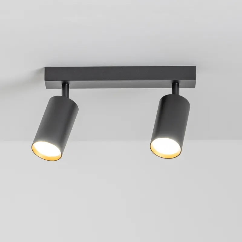 Brilagi - Bodové svítidlo SELE 2xGU10/30W/230V černá/zlatá Odeslání Ihned