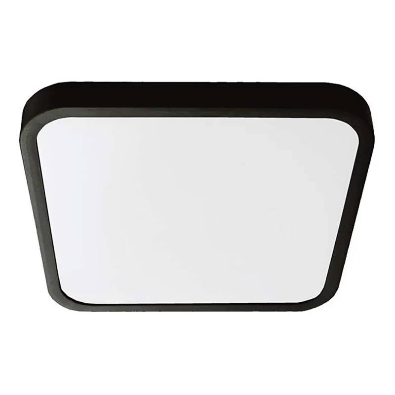 Nejlepší Volba LED Koupelnové stropní svítidlo LED/18W/230V 4000K IP44 25x25 cm černá