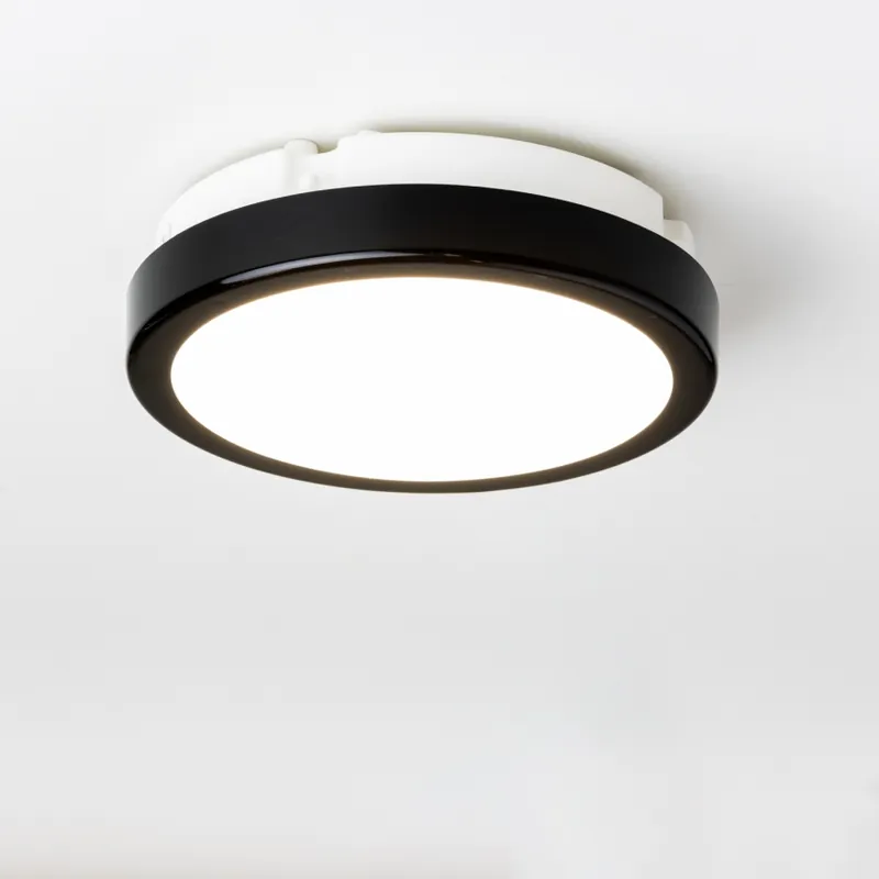 Dokud Zásoby Vydrží Brilagi - LED Koupelnové stropní svítidlo PERA LED/12W/230V pr. 18 cm IP65 černá