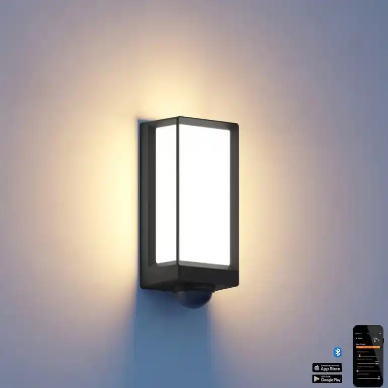 Vysoce Kvalitní Steinel 085261 - LED Stmívatelné venkovní nástěnné svítidlo se senzorem L42SC LED/13W/230V IP54
