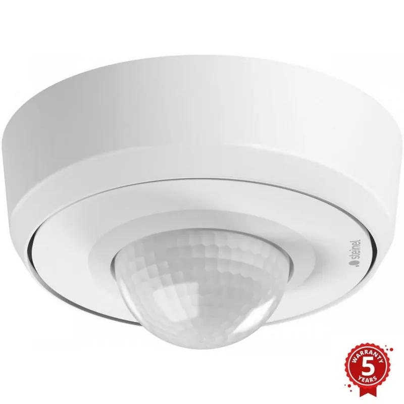 Steinel 087821 - Venkovní senzor pohybu s prezenčním čidlem PD-24 ECO COM1 360° IP54 bílá Ověřený