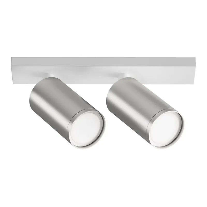 Poslední Šance Maytoni C051CL-U-2WS - Bodové svítidlo FOCUS 2xGU10/10W/230V matný chrom/bílá