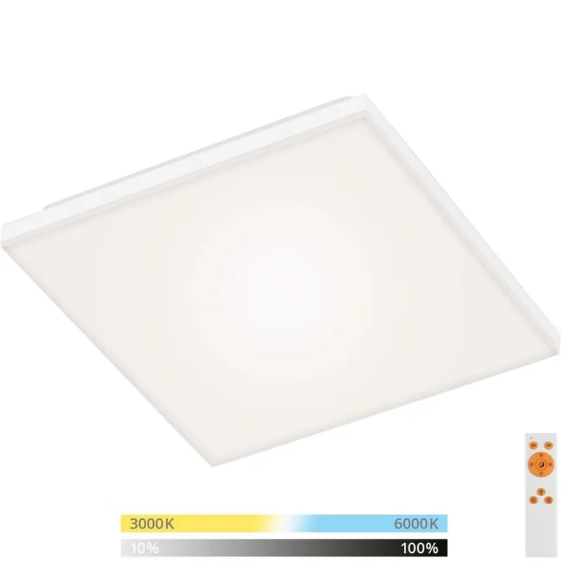 Briloner 7378-016 - LED Stmívatelný panel LED/12W/230V 3000/4000/6500K + dálkové ovládání Must-Have