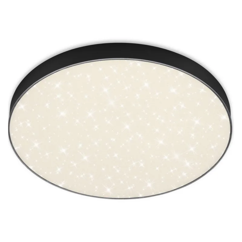 Rychlé Dodání Briloner 7075-415 - LED Stropní svítidlo STAR SKY LED/24,5W/230V 4000K pr. 38 cm černá