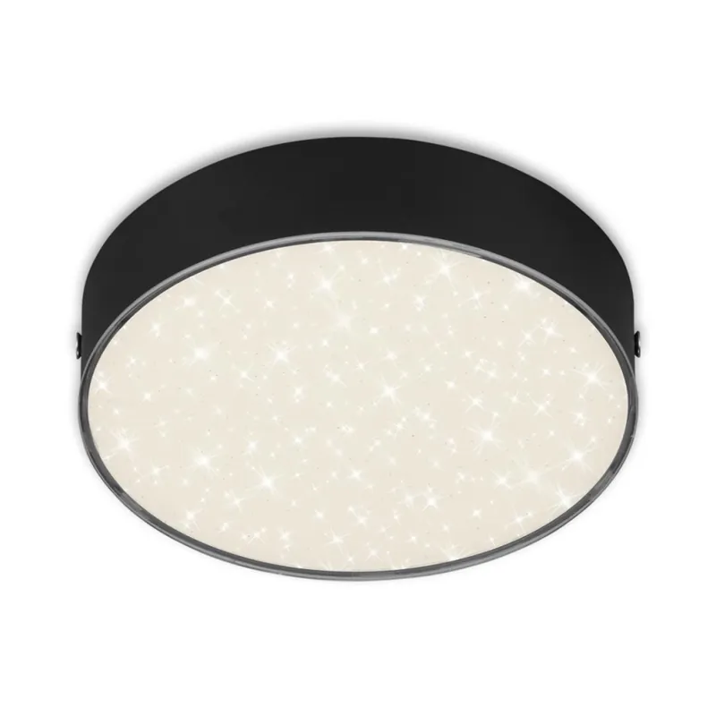Autentický Briloner 7072-415 - LED Stropní svítidlo STAR SKY LED/11W/230V 4000K pr. 15 cm černá